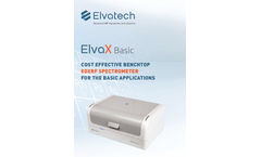 ElvaX - Model Basic - Energy Dispersive X-ray Fluorescence (EDXRF) Spectrometer - Brochure
