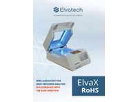 ElvaX RoHS Analyzer for Testing Consumer Products for Compliance with the RoHS Directive - Brochure