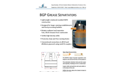BGPGS Below Ground Grease Separators 