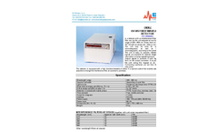 ECOM spol. s r.o. - Model IOTA50 - Preparative Pump - Brochure