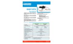 ECOM spol. s r.o. - Model BABY18FIX - Dual UV Detector - Brochure