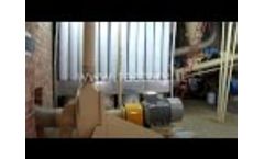 Straw pellet production equipment - Video