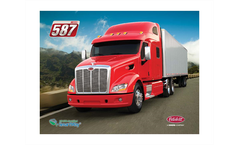 Peterbilt - Model 587 - Fuel Efficient Trucks Brochure