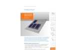 Conergy - - Sloped Roof Mounting System Brochure