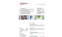 DynamX - V7 - Vibration Diagnosis Software - Brochure