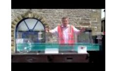 Hydraulic Flume Demonstration JBA Consulting JBA Consulting Video