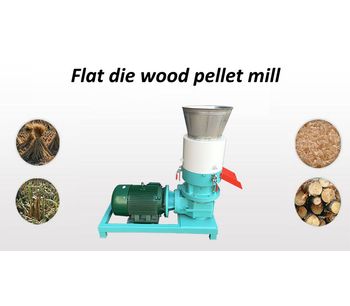 Amisy - Electric Flat Die Wood Pellet Mill