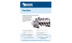 Plow Batch Mixers Brochure