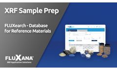 FLUXANA FLUXearch certified reference material (CRM) database - Video