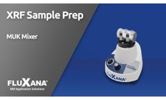FLUXANA MUK Mixer for homogenization of samples in X-ray fluorescence analysis (XRF)
