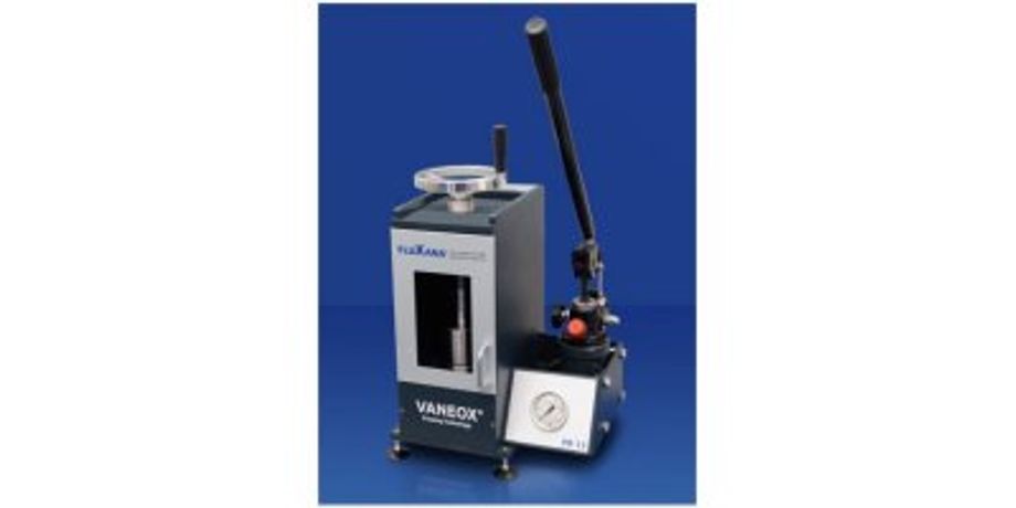 VANEOX - Model PR-15 - 15t XRF Manual Press