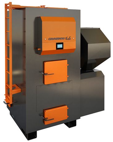 TURBO - Model 200, 300, 500 kW. - Self Cleaning Pellet Heating Boilerwith Full Automation