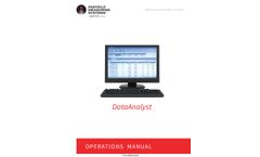 DataAnalyst - Particle Counter Software - Operations Manual