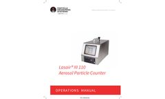 Lasair III - Model 110 - Aerosol Particle Counter - Operations Manual