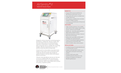 AirSentry - Model II - Mobile Airborne Molecular Contamination Detection System - Specification Sheet