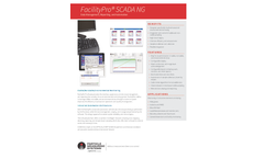 FacilityPro SCADA NGData Management, Reporting, and Automation - Specification Sheet