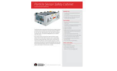 Particle Sensor Safety Cabinet - Ambient Temperature Applications - Specification Sheet