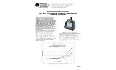 Airborne Particle Measurements: 100 LPM vs. 1 CFM Particle Counters in a Semiconductor Cleanroom Environment - Application Notes