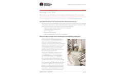 Manage Your Risk: Monitoring the Environment of Aseptic Processes - Application Note