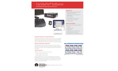 FacilityPro - Data Management, Reporting and Automation Software - Brochure