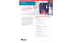 PMS - Model SLS-20 - Syringe Liquid Particle Sampler - Specification Sheet