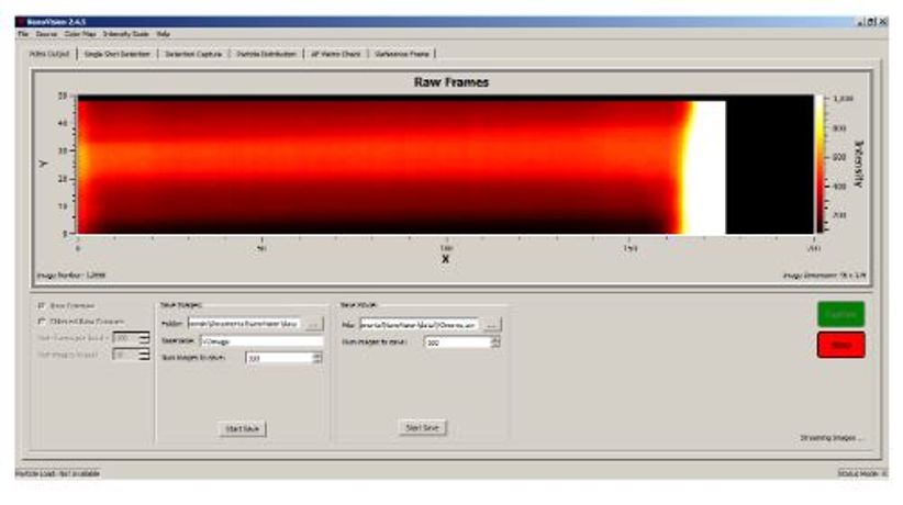 NanoVision - Software for Viewing Particle Events