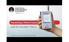 Pinpointing a Particle Source with the Handilaz Mini II Video