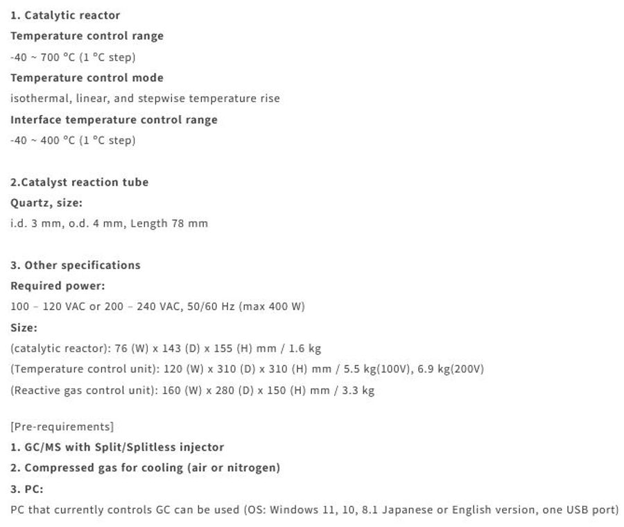 Frontier - Rx-3050SR - Rapid Catalyst Screening System