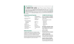 Aldex - Model C-800H SC (LS) - Low Sodium High Purity Cation Resin Brochure