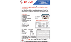 Gamma - Model BP Series - Bench Unit Brochure