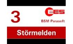 EES - Störmelder BSM Parametriersoftware 1st Generation Video