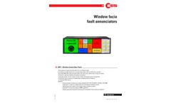WAP-Series  —  Window Annunciator Panel data sheet