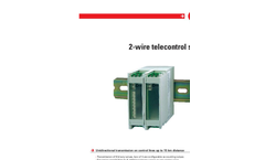 Model ZS8A - Unidirectional 2-Wire Multiplexer Brochure