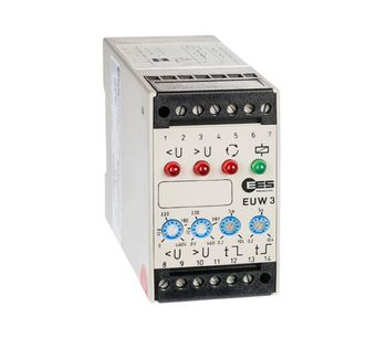 EES - Model EUW 3  - 3 Phase Voltage Monitoring Relay System