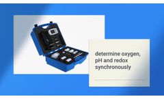 Oxygen sensor up to 1ppb. Measuring device ideal for on-site analysis from steam boilers to waters. - Video