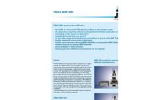 J M Analytics - TIDAS MSP 200 - Microscopic Spectroscopy PARENT Brochure