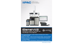 ElemeNtS - Total Elemental Combustion Analyzer  Brochure