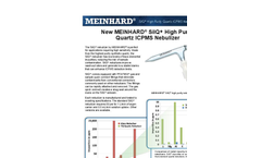Meinhard SilQ - Ultra High Purity Nebulizer Brochure