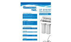 Hankscraft - Model RevV4 - Certified Water Softening Systems Specifications Brochure