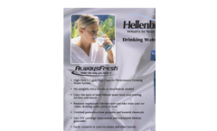 Hellenbrand - Always Fresh Drinking Water System - Brochure