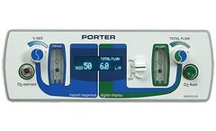Porter - Model MXR-D - Flush Mount Nitrous Oxide Flowmeter