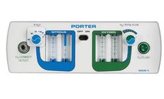 Porter - Model MXR-1 - Flush Mount Nitrous Oxide Flowmeter