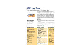 Parker - VSO Series - Thermally Compensated Proportional Valve - Brochure