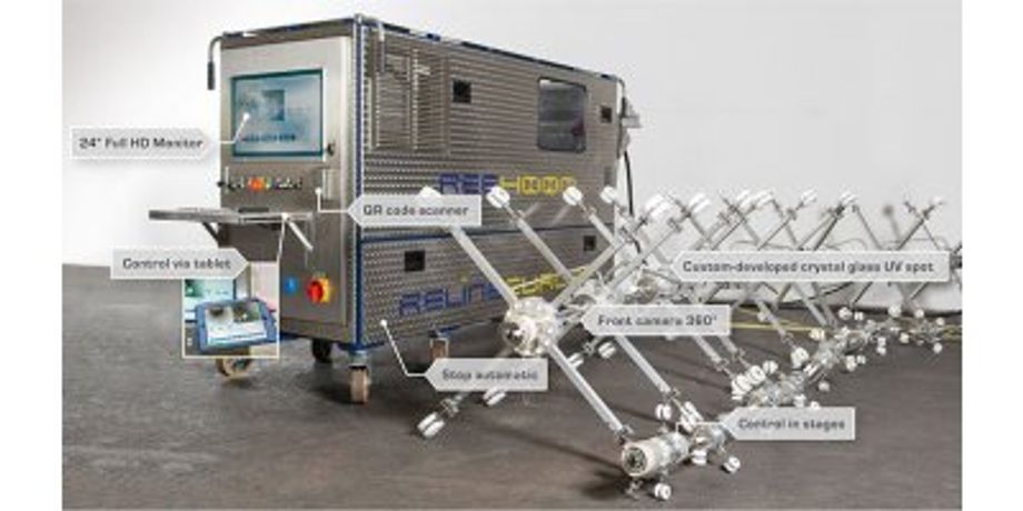 Relineeurope - Model REE4000 - DN 150 - DN 1800 - UV Curing Systems - Mobile