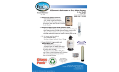 ECOsmarte - Model 2500 GPD - Rainwater or Grey Water System Brochure