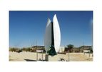 Leviathan Wind Tulip - Small Vertical Axis Wind Turbine (VAWT)