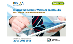 Crossing the Currents: Water and Social Media 2013 - First Announcement and Call for Cases