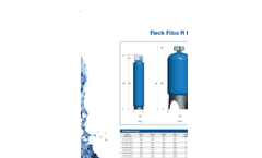 FILOX - Model R - Iron & Manganese Filters – Brochure