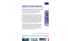 Ambient Ozone Monitor Brochure