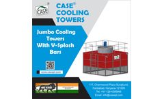 CASE - Jumbo Cooling Towers With V-Splash Bars